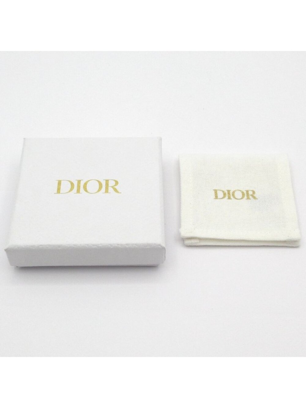 Dior Earrings Tribal Ivory Gold - Picture 5 of 5